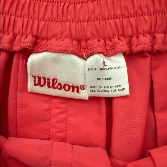 Vintage Tennis Pleated Skirt Pink Wilson Athletic Skirt Size Large - Picture 4 of 8